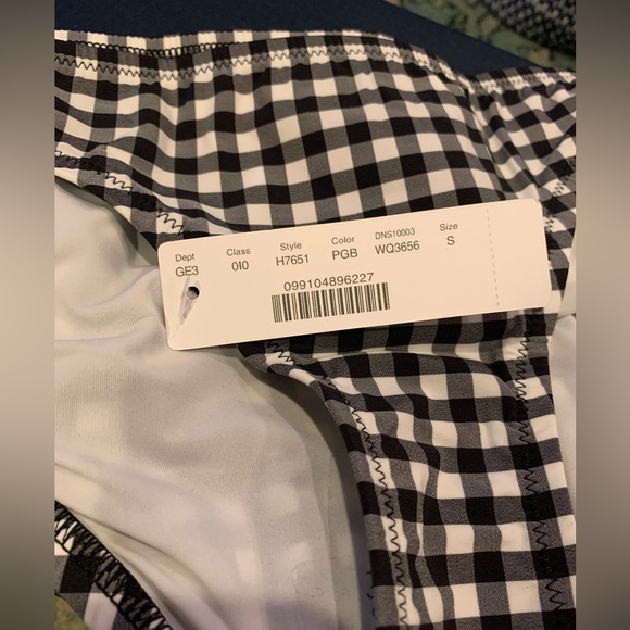 Gingham Bikini Bottom J. Crew - Picture 2 of 4